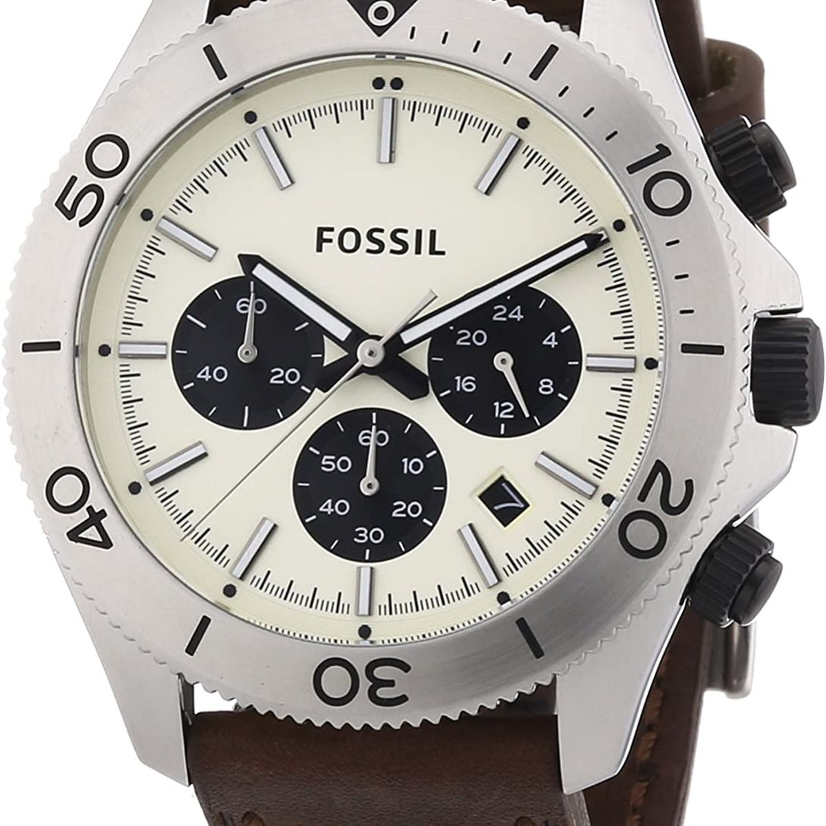 FOSSIL - Reloj Fossil Coachman CH2886 Marrón De Cuero Piel Para Hombre.