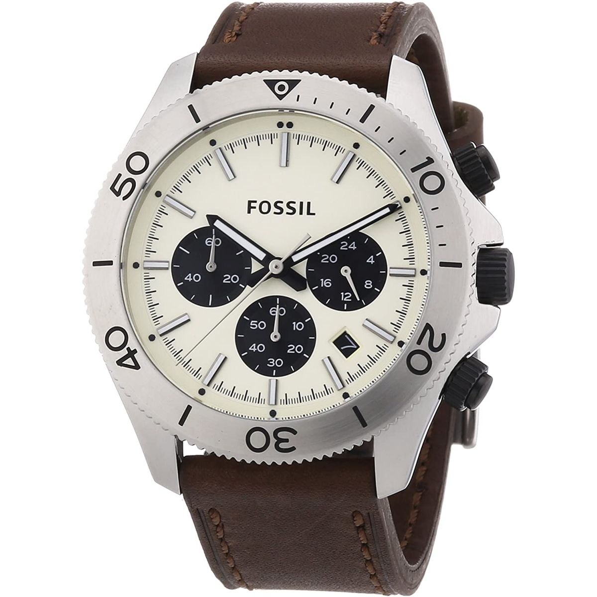 FOSSIL - Reloj Fossil Coachman CH2886 Marrón De Cuero Piel Para Hombre.