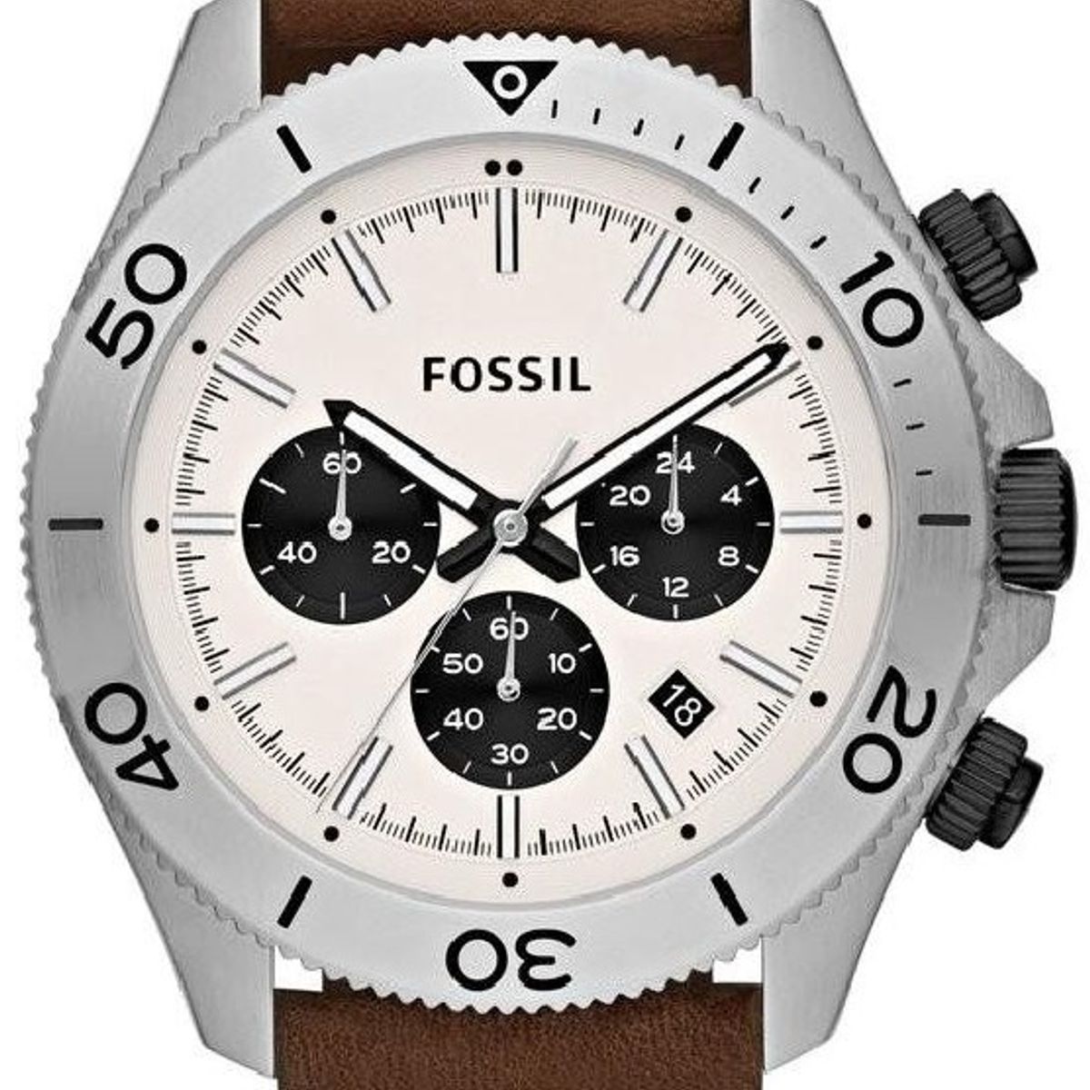 FOSSIL - Reloj Fossil Coachman CH2886 Marrón De Cuero Piel Para Hombre.