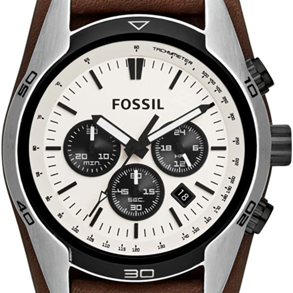 FOSSIL - Reloj Fossil Coachman CH2890 Marrón De Cuero Piel Para Hombre.