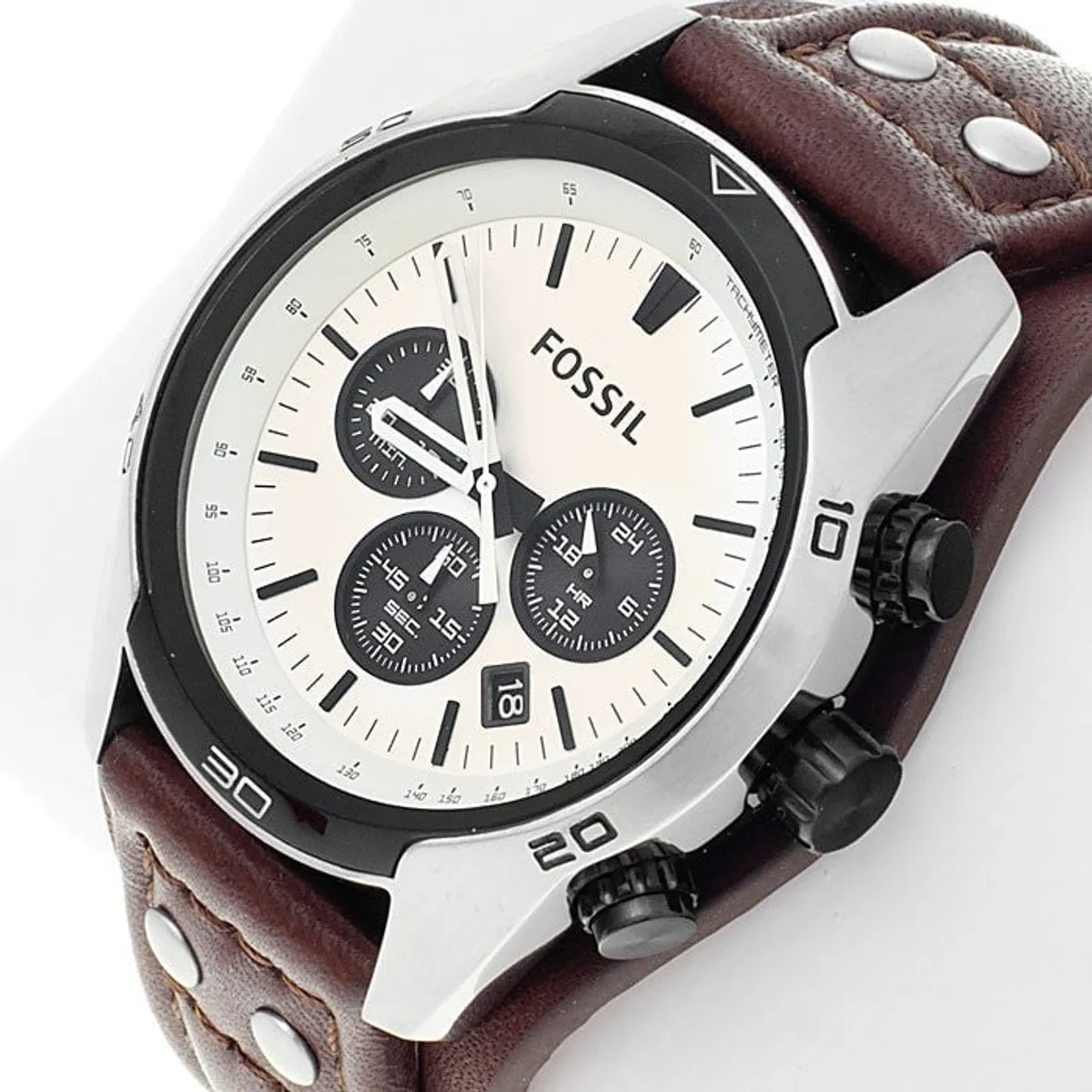 FOSSIL - Reloj Fossil Coachman CH2890 Marrón De Cuero Piel Para Hombre.