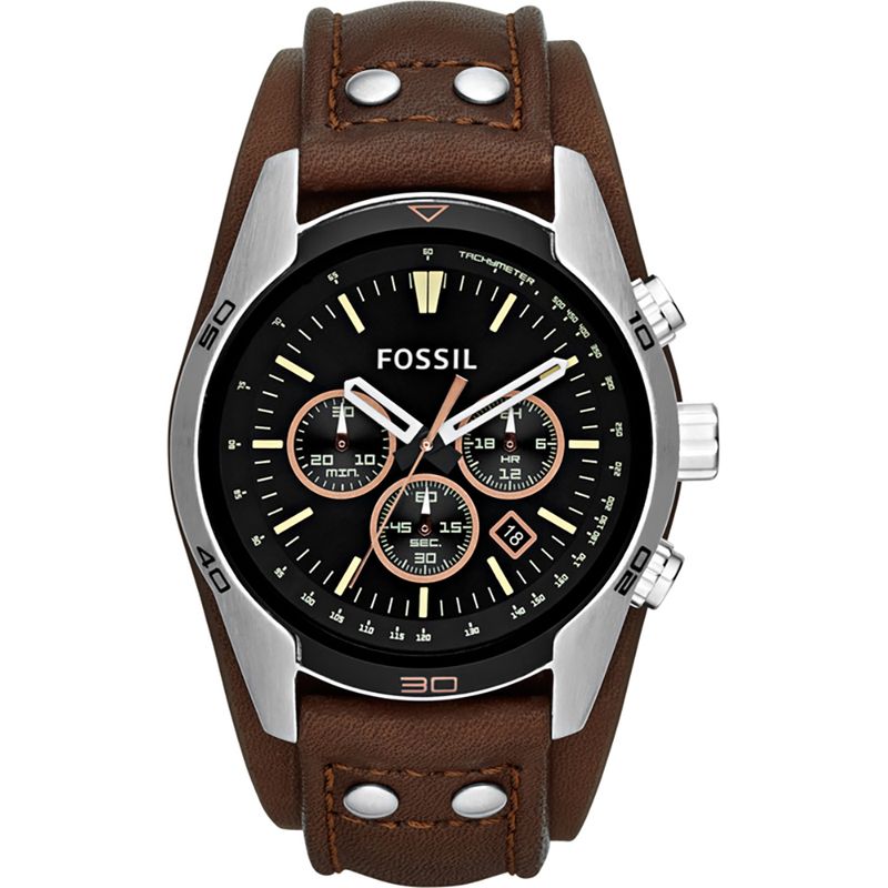 FOSSIL - Reloj Fossil Coachman CH2891 Marrón De Cuero Piel Para Hombre