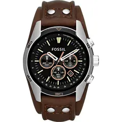 FOSSIL - Reloj Coachman CH2891 Marrón De Cuero Piel Para Hombre