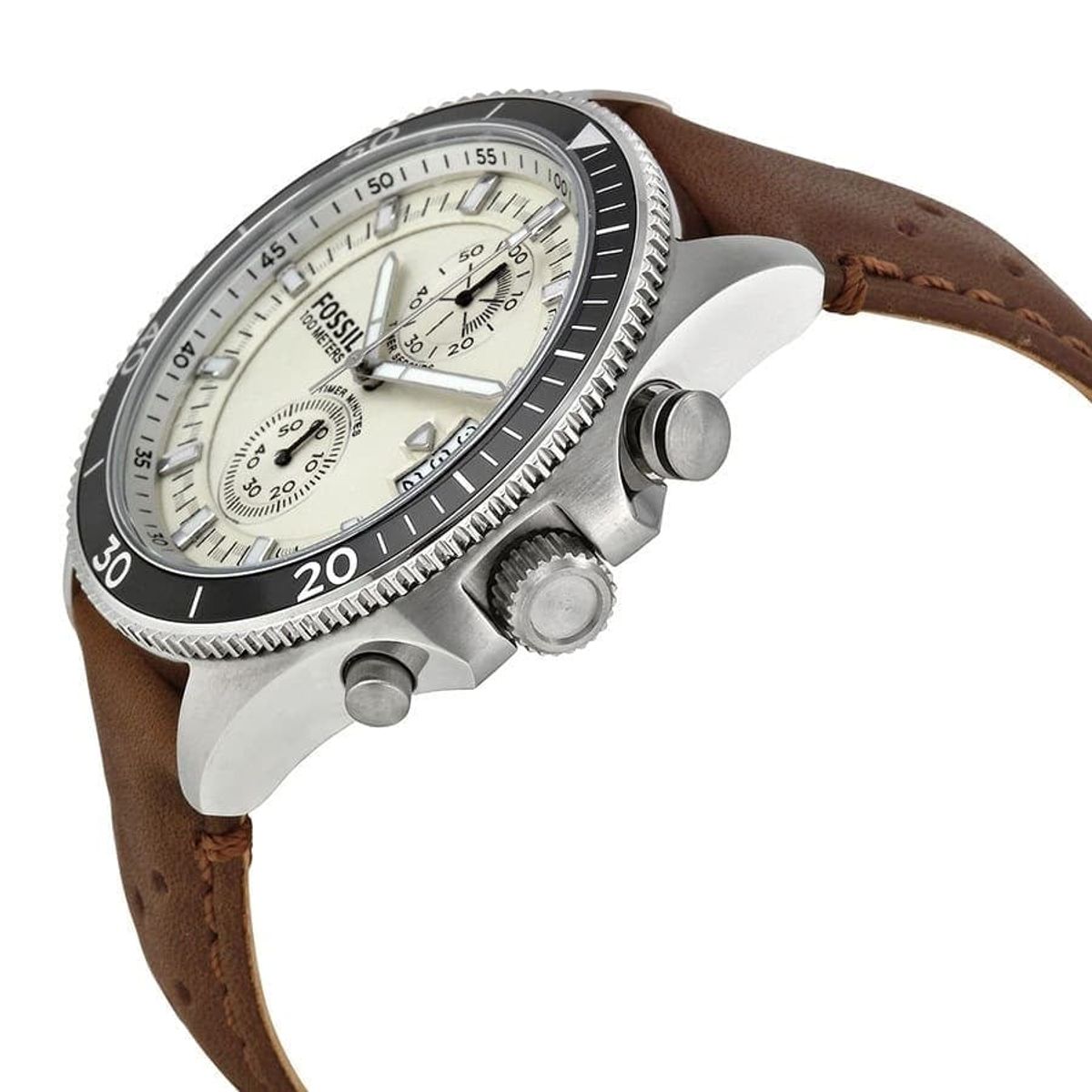 FOSSIL - Reloj Fossil Coachman CH2943 Marrón De Cuero Piel Para Hombre.