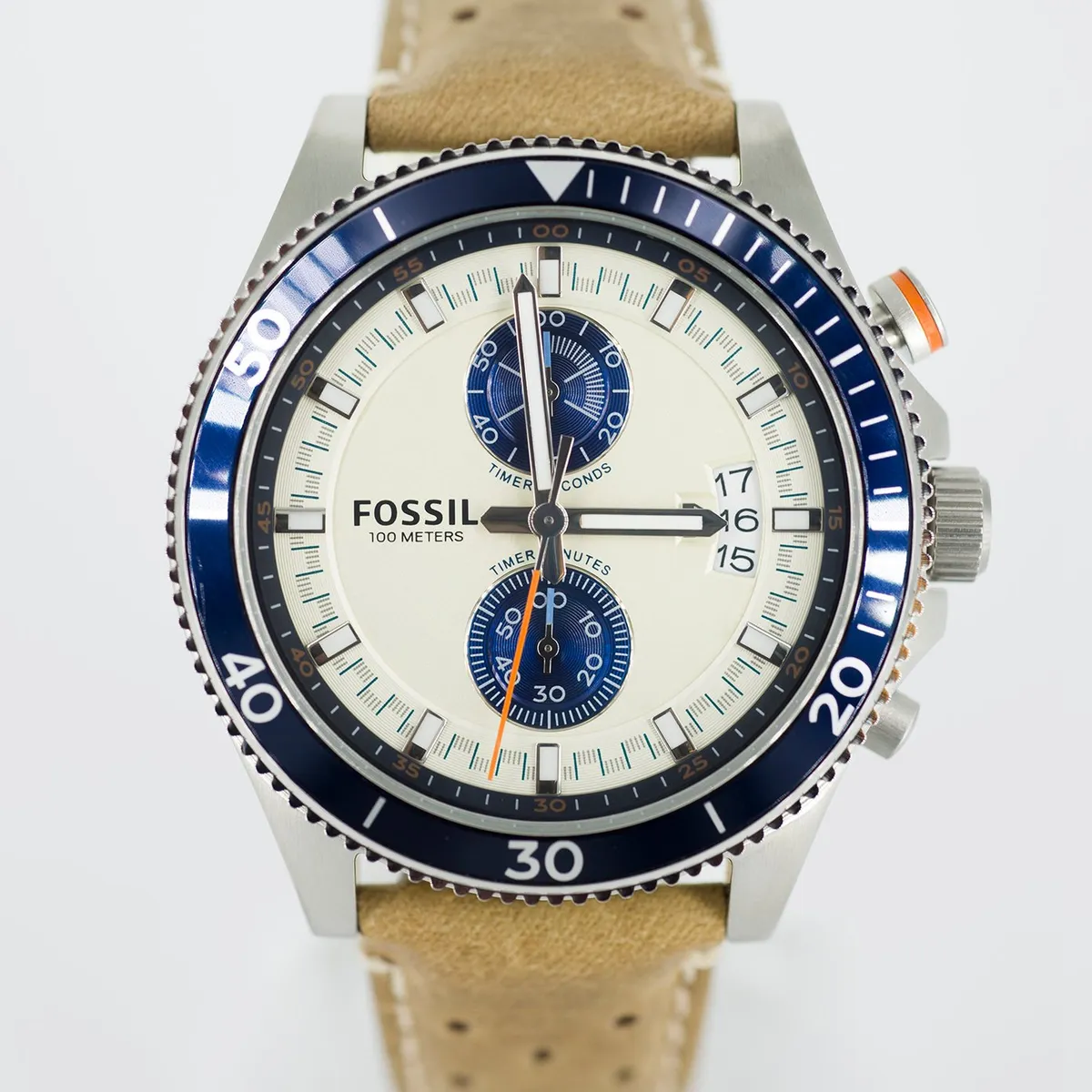FOSSIL - Reloj Fossil Coachman CH2951 Marrón De Cuero Piel Para Hombre.