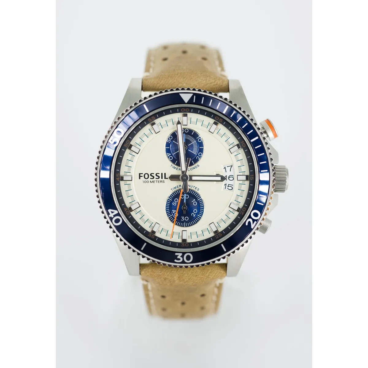 FOSSIL - Reloj Fossil Coachman CH2951 Marrón De Cuero Piel Para Hombre.