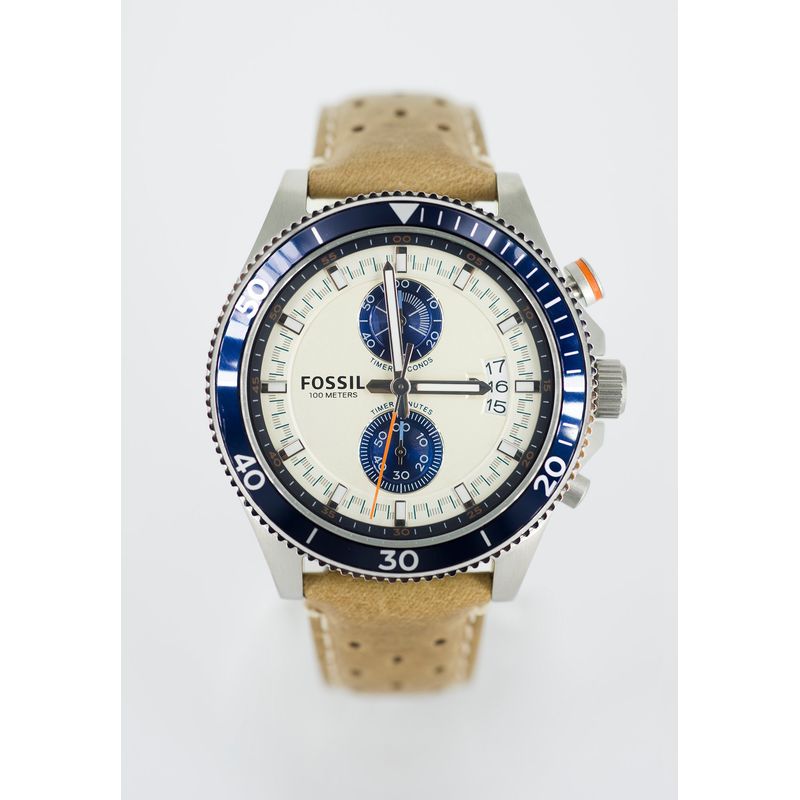 FOSSIL - Reloj Fossil Coachman CH2951 Marrón De Cuero Piel Para Hombre.