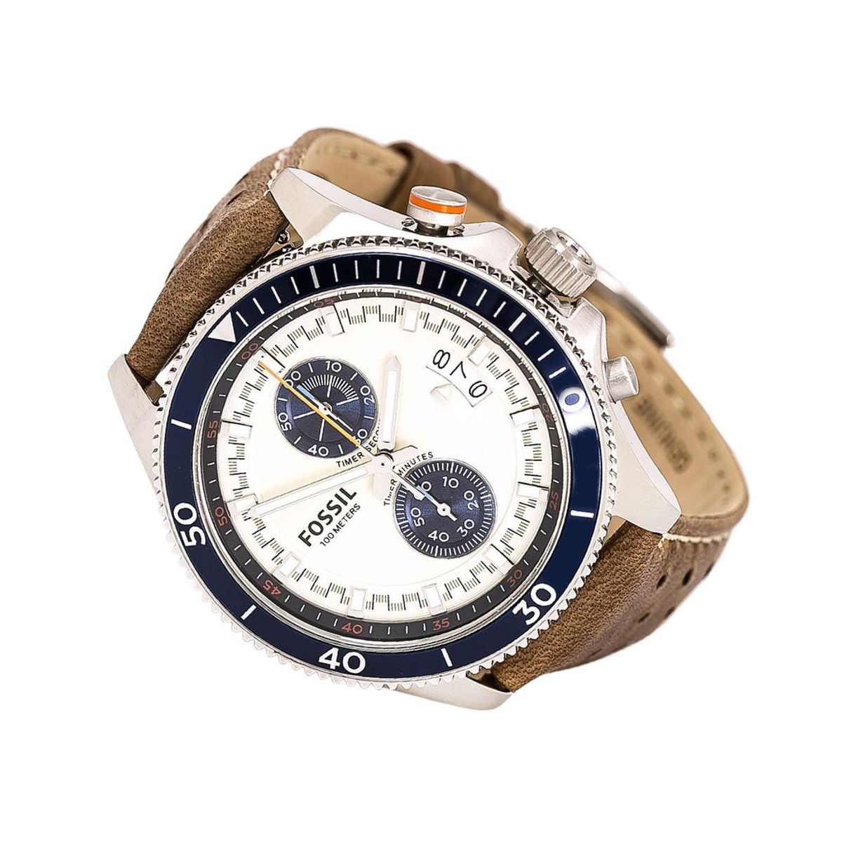 FOSSIL - Reloj Fossil Coachman CH2951 Marrón De Cuero Piel Para Hombre.