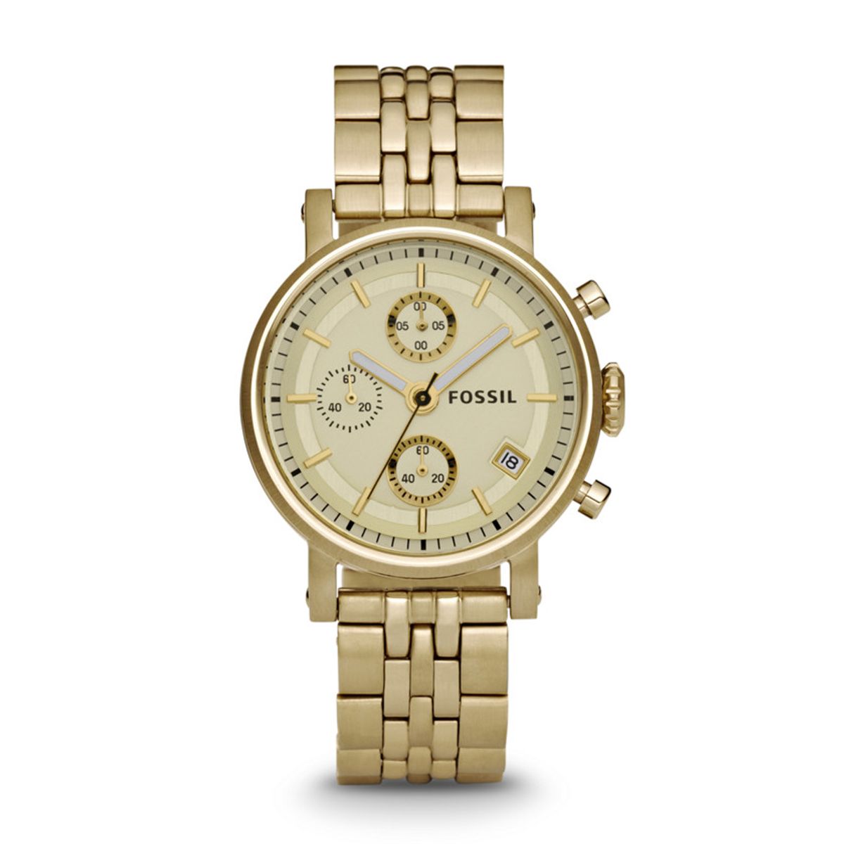 FOSSIL - Reloj Fossil Classic ES2197 Dorado De Acero inoxidable Para Hombre.