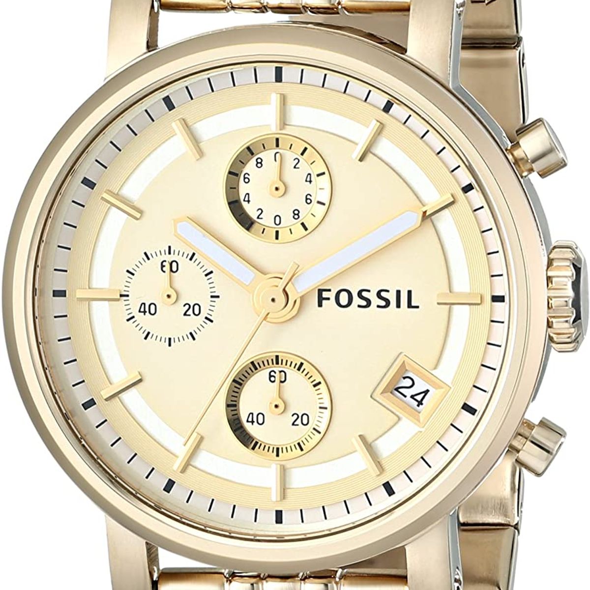 FOSSIL - Reloj Fossil Classic ES2197 Dorado De Acero inoxidable Para Hombre.