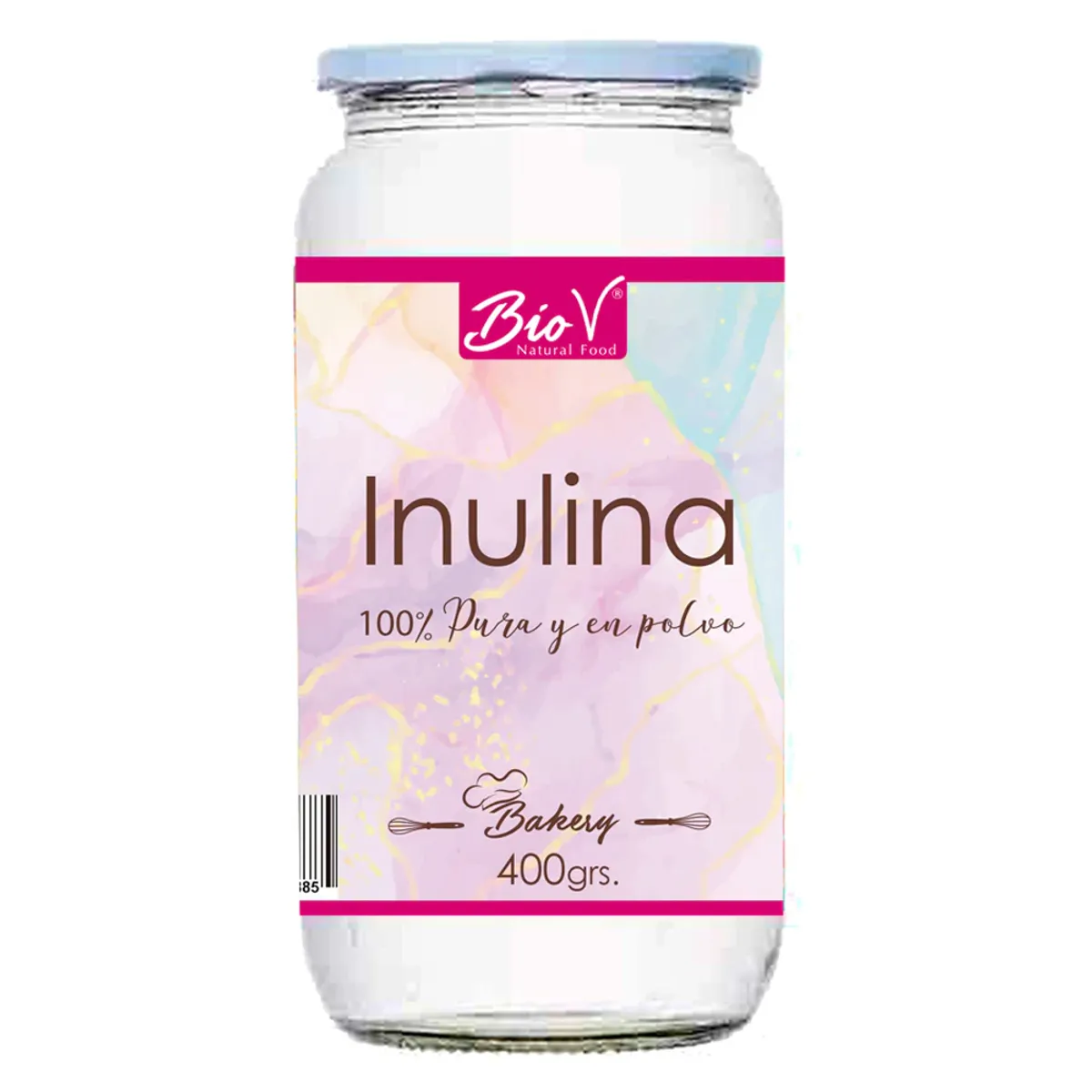 BIOV - Inulina Pura 400gr Sin Gluten Vegano Bio V