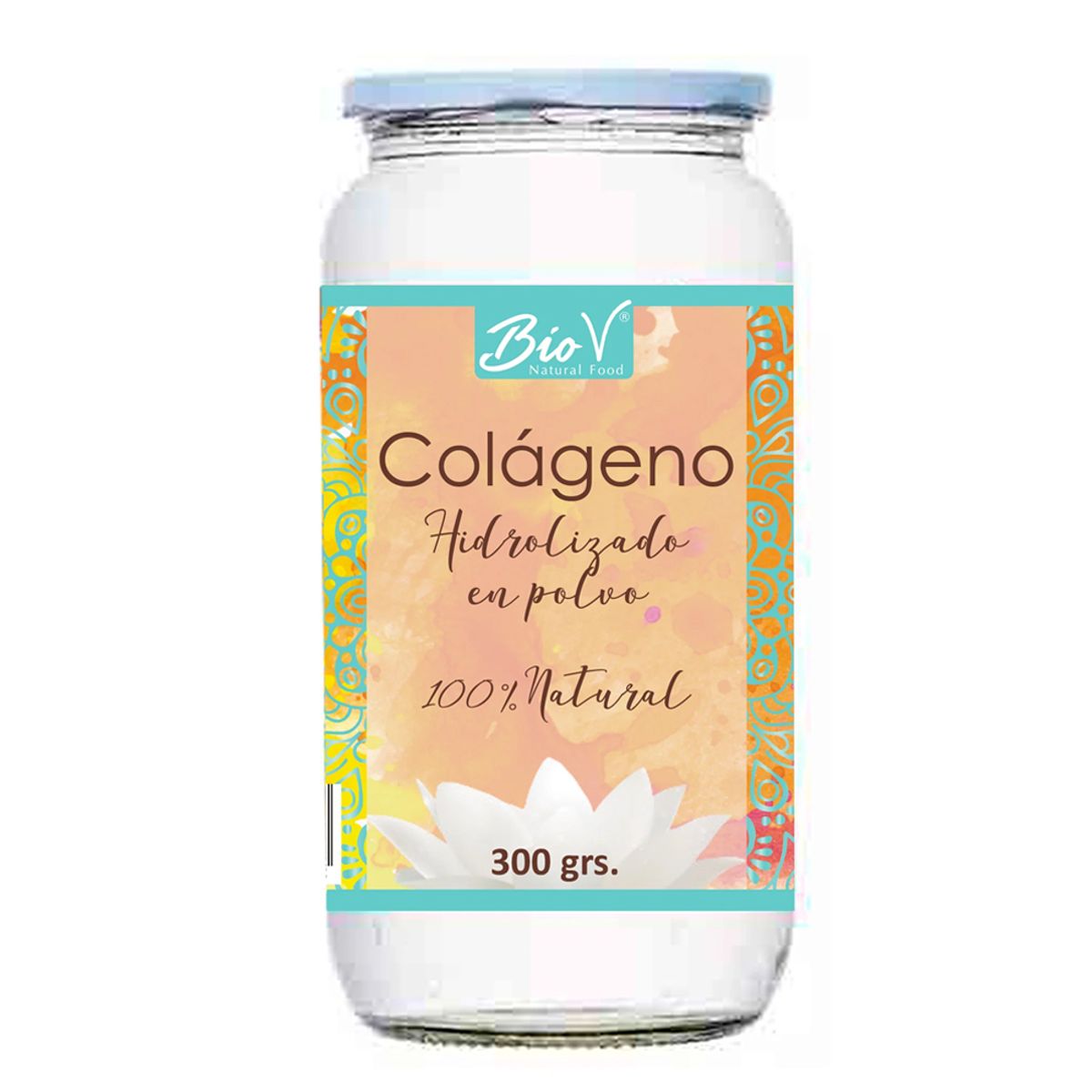 BIOV - Colágeno Hidrolizado 300g Sin Gluten Bio V