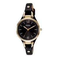 Reloj Georgia ES3148 Negro De Acero inoxidable Para Mujer.