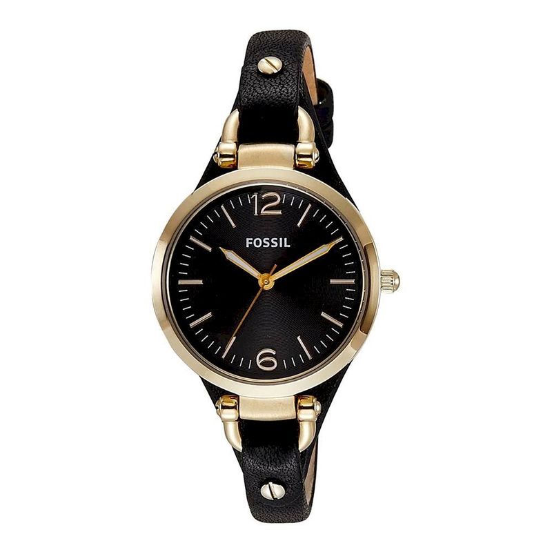 FOSSIL - Reloj Fossil Georgia ES3148 Negro De Acero inoxidable Para Mujer.