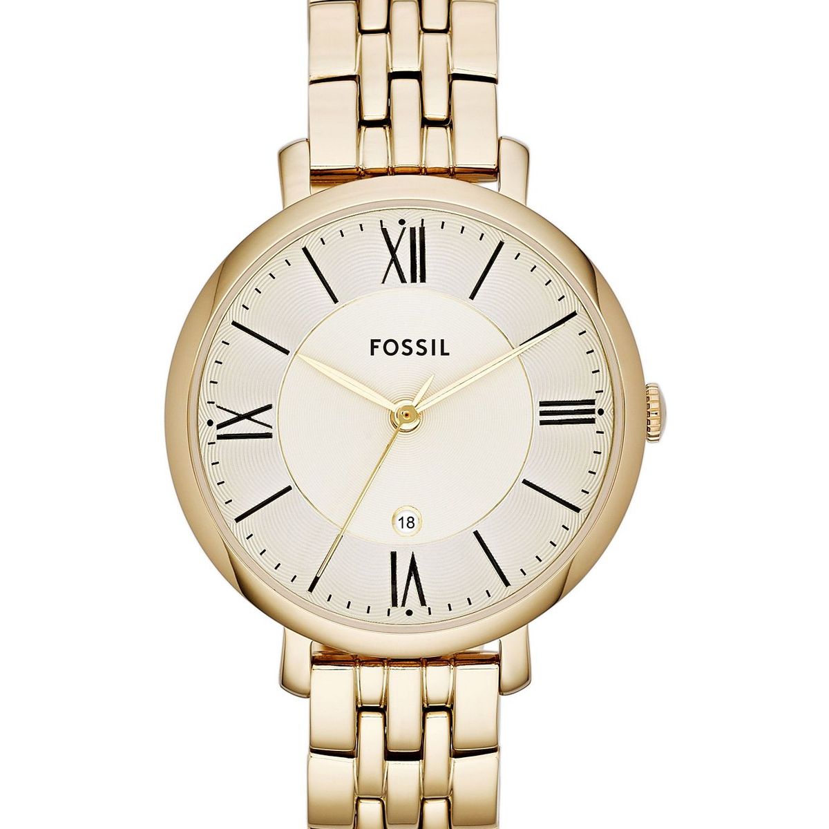 FOSSIL - Reloj Fossil Jacqueline ES3434 Dorado De Acero inoxidable Para Mujer.