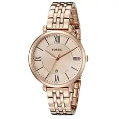 FOSSIL - Reloj Jacqueline ES3435 Rose gold De Acero inoxidable P Mujer.