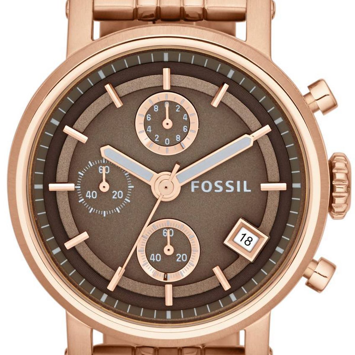 FOSSIL - Reloj Fossil Boyfriend ES3494 Rose gold De Acero inoxidable Para Mujer.