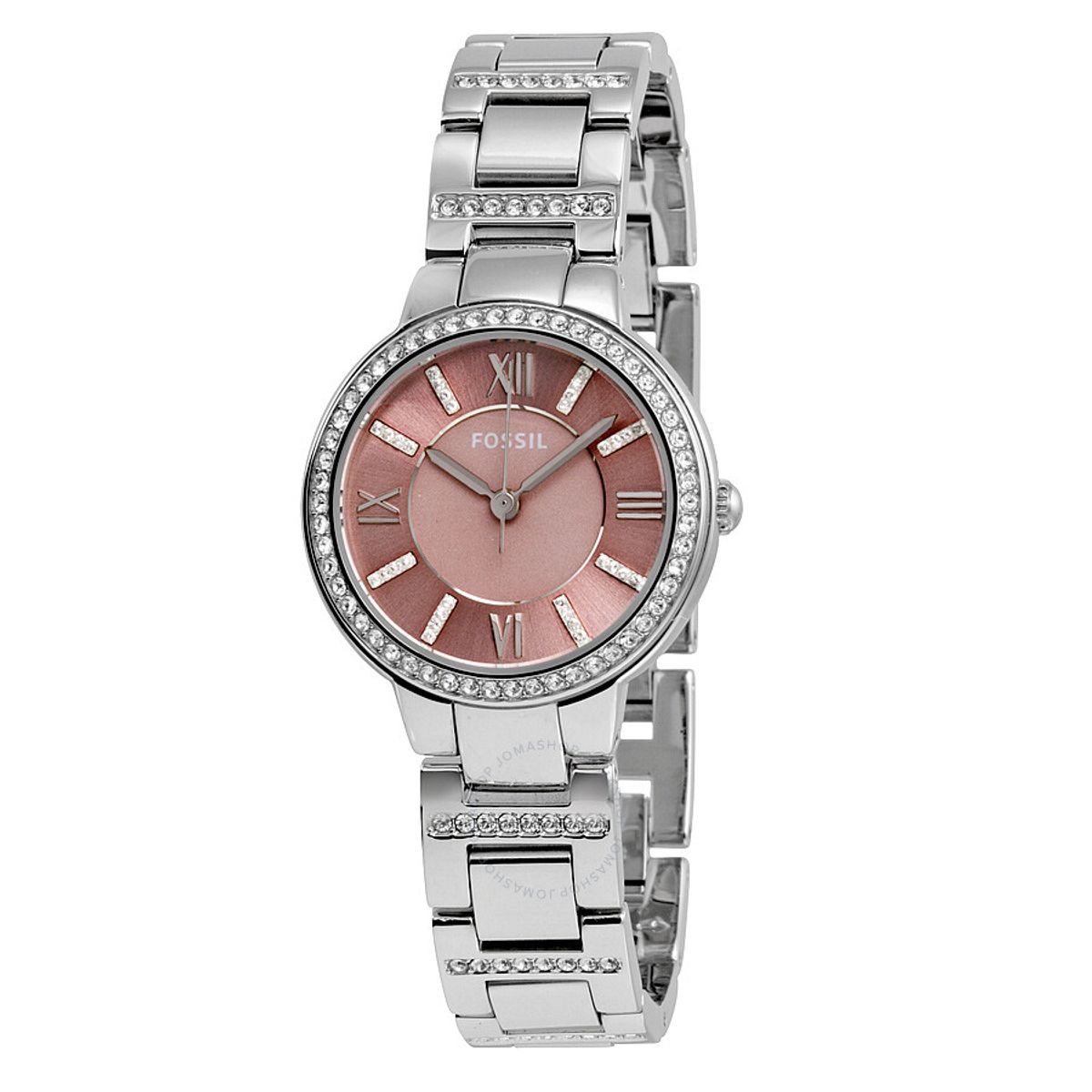 FOSSIL - Reloj Fossil Virginia ES3504 Plateado De Acero inoxidable Para Mujer.