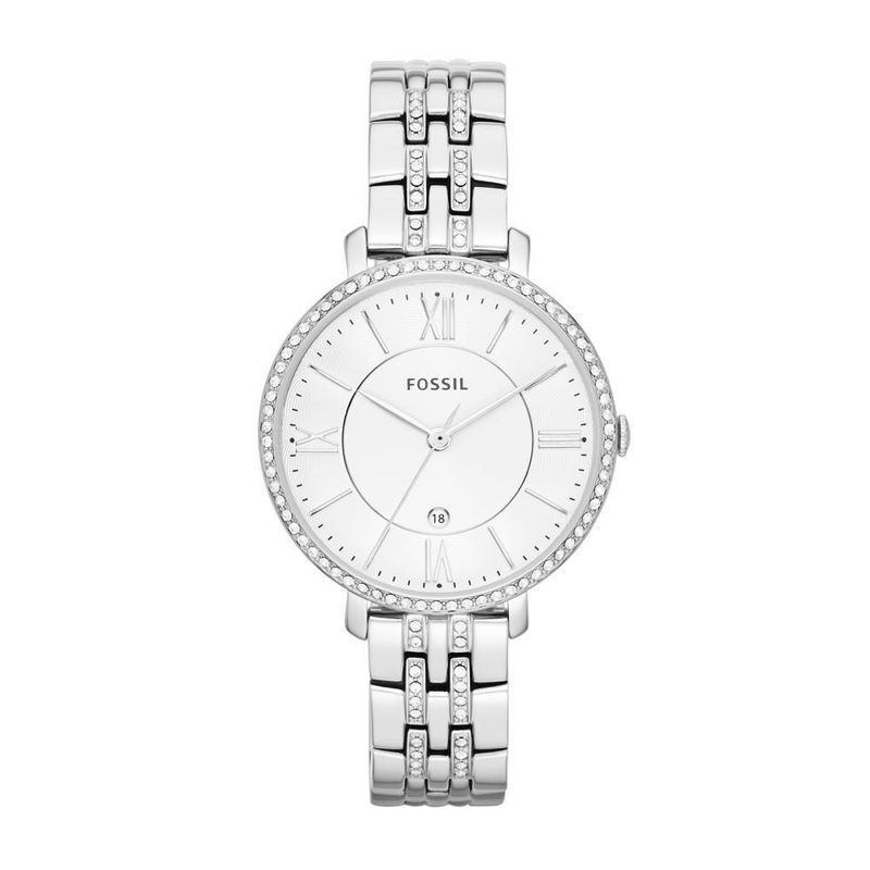 FOSSIL - Reloj Fossil Jacqueline ES3545 Plateado De Acero inoxidable Para Mujer.