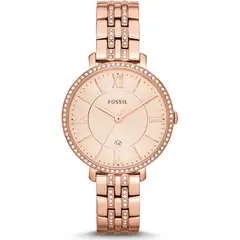 FOSSIL - Reloj Jacqueline ES3546 Rose gold De Acero inoxidable P Mujer.