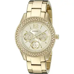 FOSSIL - Reloj Stella ES3589 Dorado De Acero inoxidable Para Mujer.