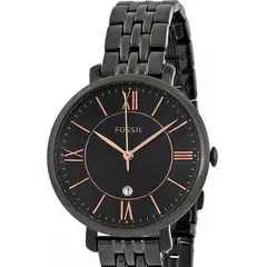FOSSIL - Reloj Jacqueline ES3614 Negro De Acero inoxidable Para Mujer.