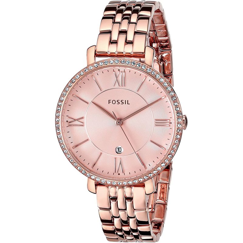 FOSSIL - Reloj Fossil Jacqueline ES3632 Rose gold De Acero inoxidable P Mujer.
