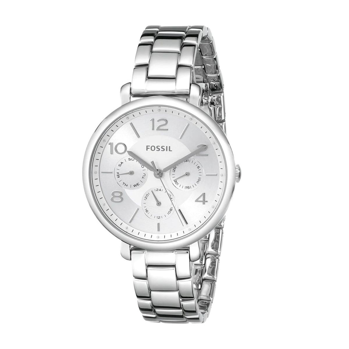 FOSSIL - Reloj Fossil Jacqueline ES3664 Plateado De Acero inoxidable Para Mujer.