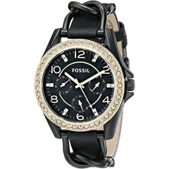 FOSSIL - Reloj Riley ES3696 Negro De Acero inoxidable Para Mujer.