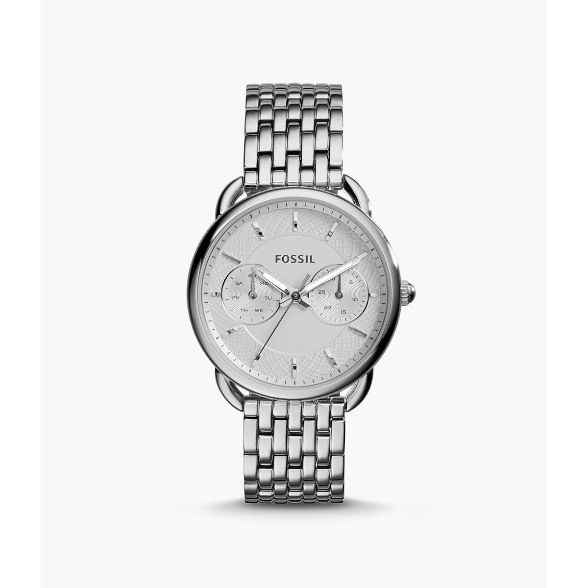 FOSSIL - Reloj Fossil Tailor ES3712 Plateado De Acero inoxidable Para Mujer.