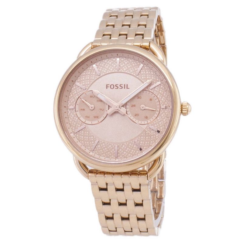 FOSSIL - Reloj Fossil Tailor ES3713 Rose gold De Acero inoxidable Para Mujer.