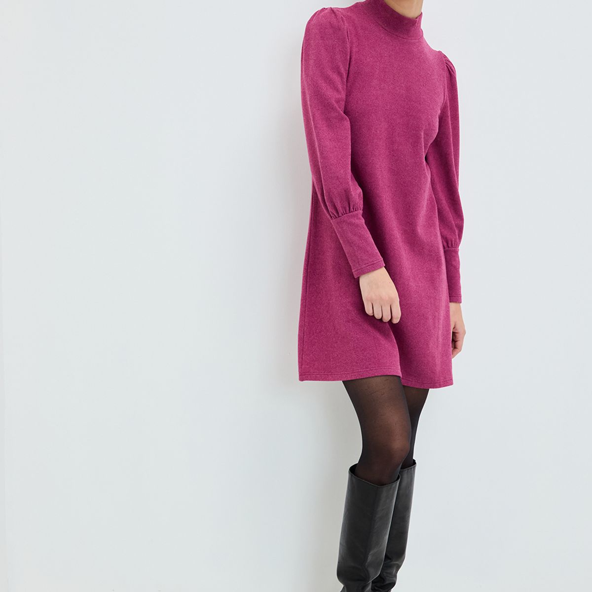 IO - Vestido Corto Rosado Mujer Io