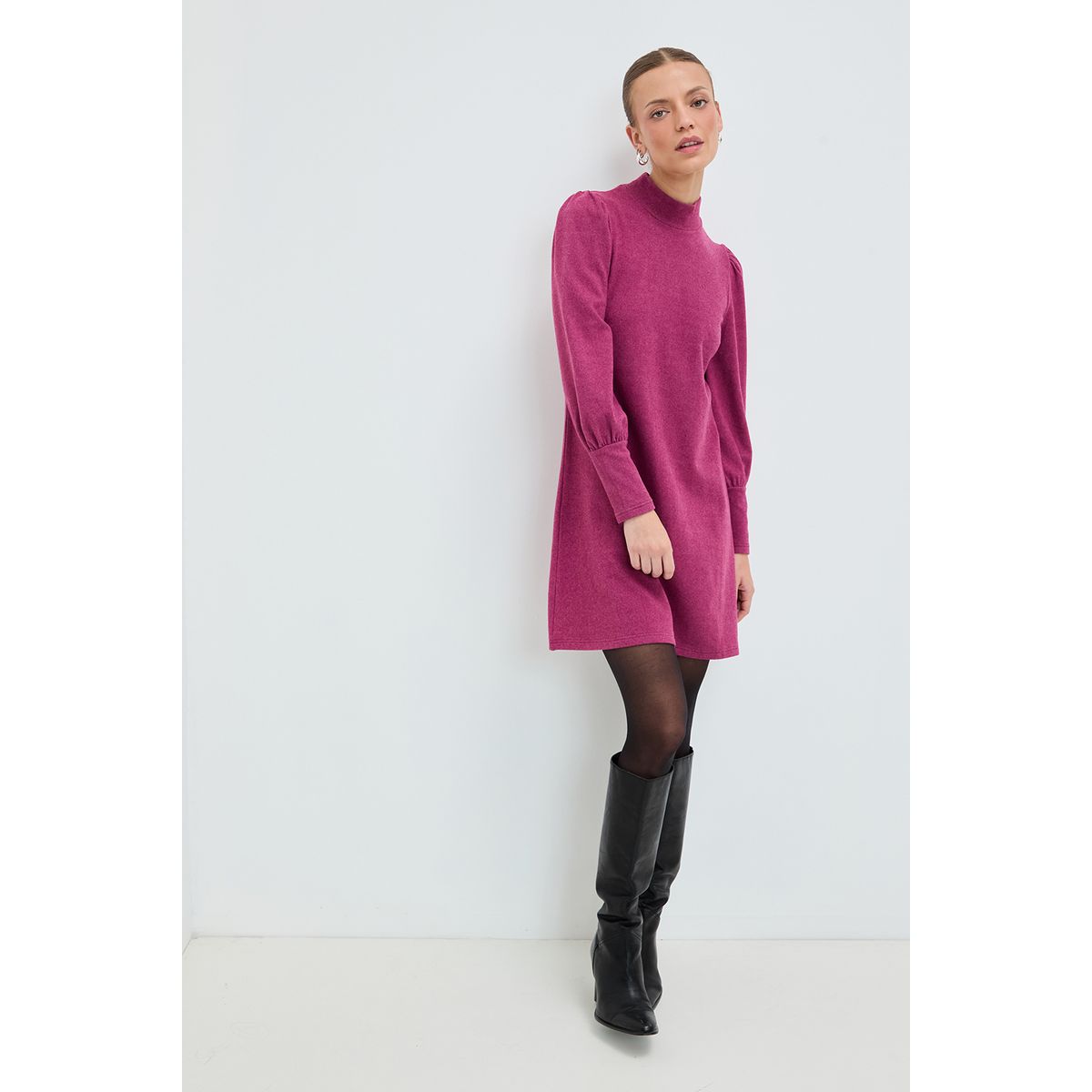 IO - Vestido Corto Rosado Mujer Io