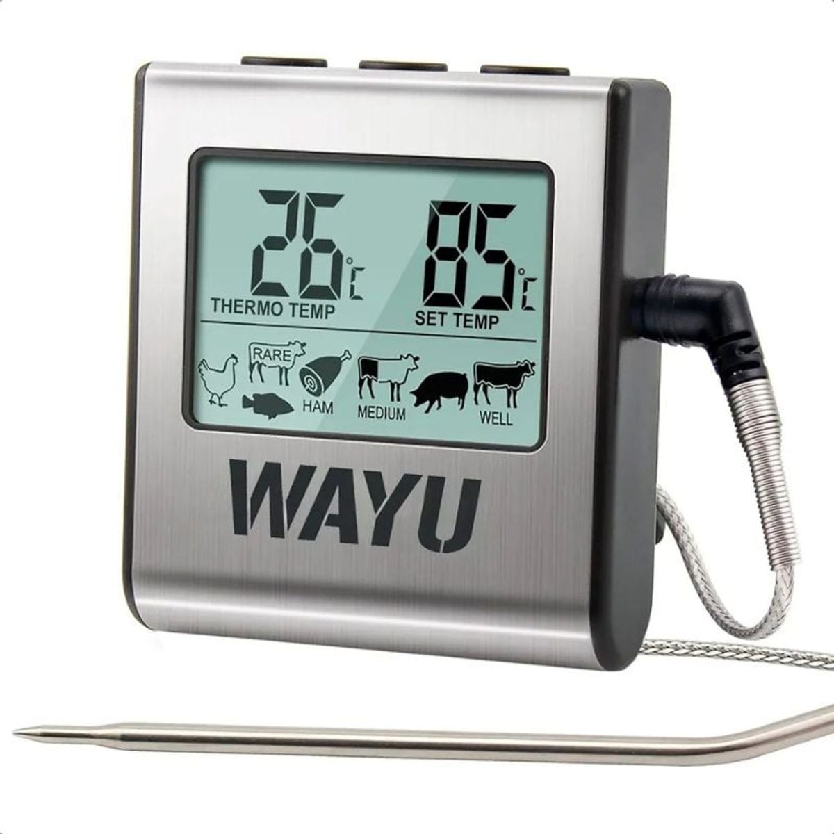 WAYU - Termometro Para Carne Termómetro Digital Wayu Termometro