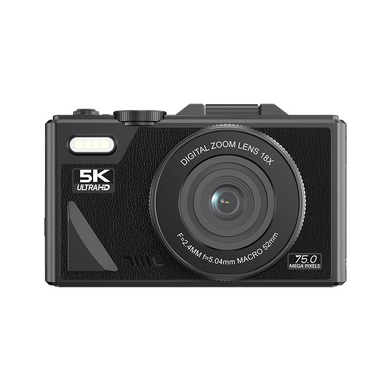 RENVMEXY - Cámaras digitales 5K 75MP WiFi 18X zoom RENVMEXY W1 negra 64GB