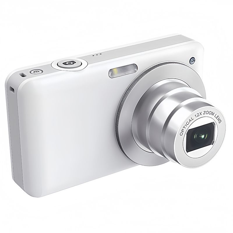 RENVMEXY - Cámaras digitales 8MP zoom óptico 6X RENVMEXY R1 Blanca 64GB 4K+estab
