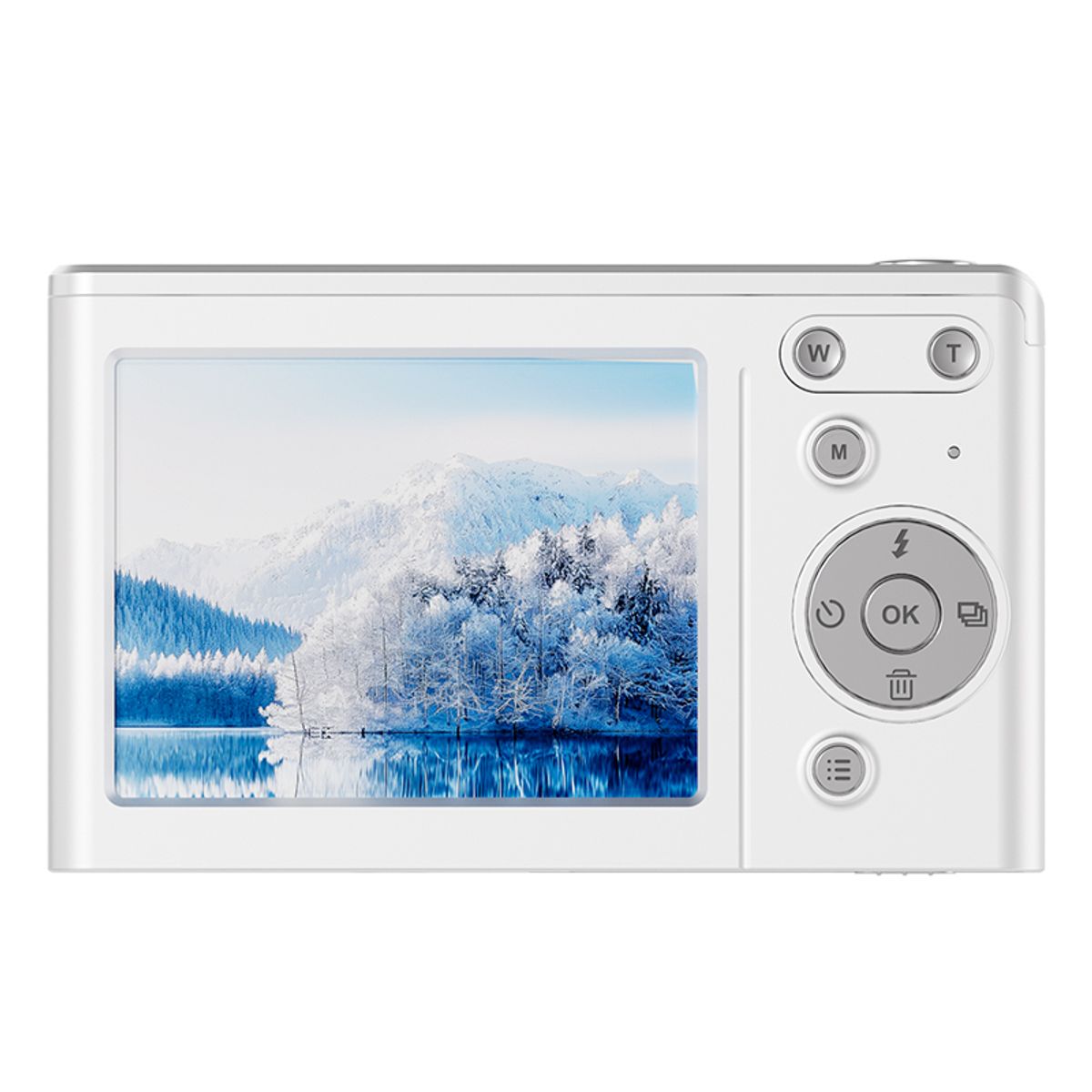 RENVMEXY - Cámara Digital 4K RENVMEXY M06 Blanca 50MP IPS 3 64GB Incluido