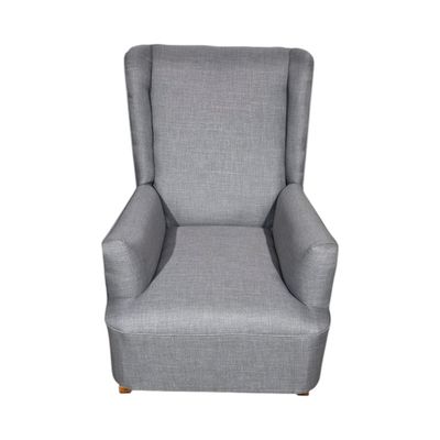 Imagen 2 del producto SILLON MECEDOR LINO GRIS CLARO