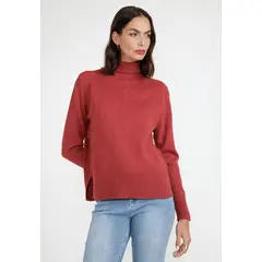 CANADIENNE - Sweater Mujer Lana Naranjo