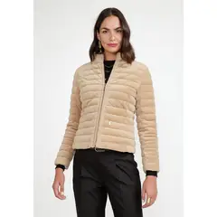CANADIENNE - Parka Acolchada Mujer Algodón Beige