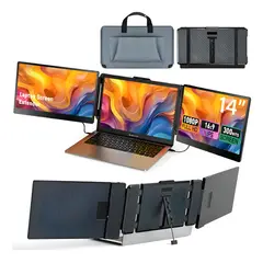 ASIAQUALITY - Monitor portátil Para Notebook De 14 S2 Asia Quality Compatible Con Windows Mac Linux Y Andorid