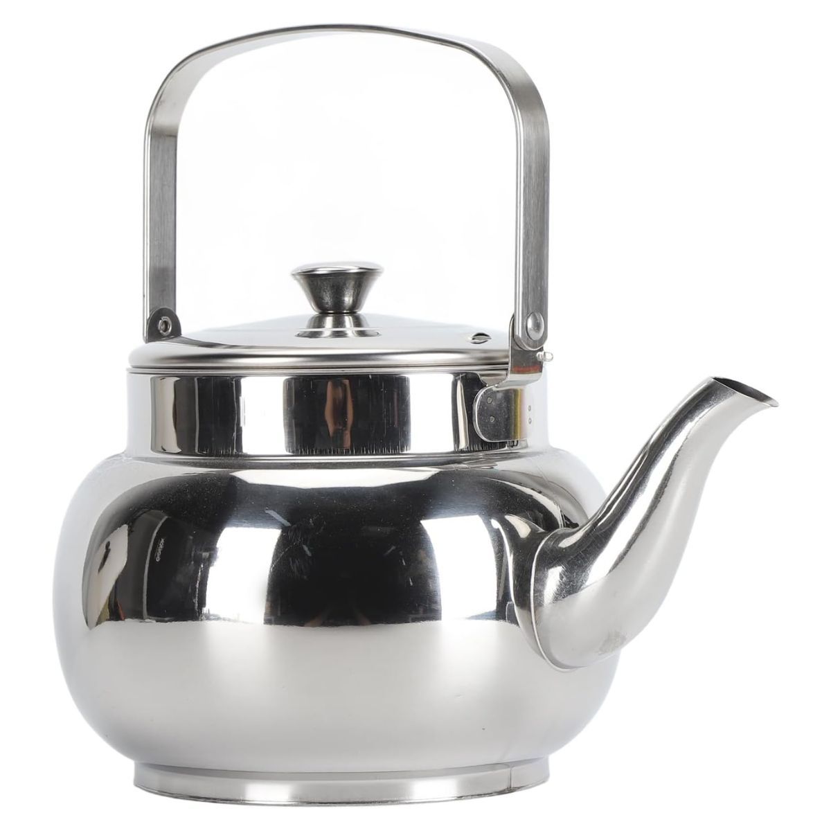 BAZUCA - Tetera Infusor Té 1 Litro  Redonda Acero Inoxidable Te Infusiones