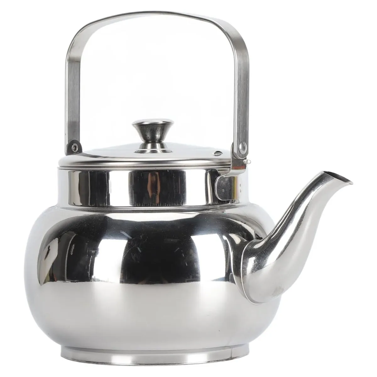 BAZUCA - Tetera Infusor Té 1 Litro  Redonda Acero Inoxidable Te Infusiones