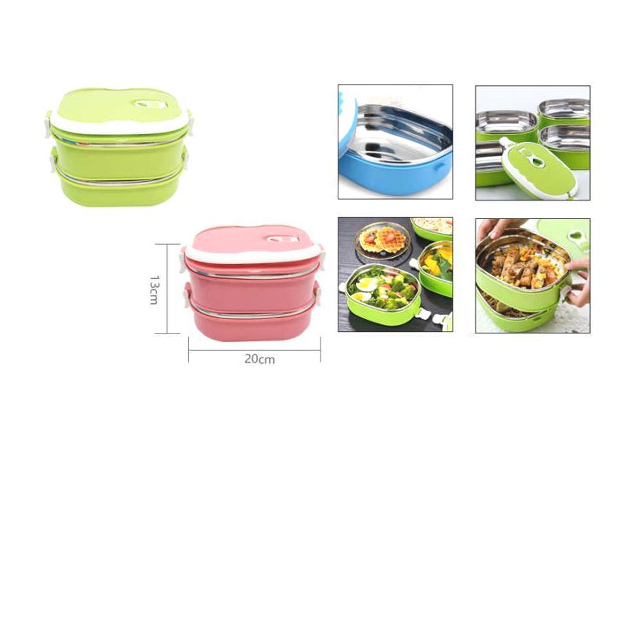 GENERICO - Lonchero Termo Dos Capas