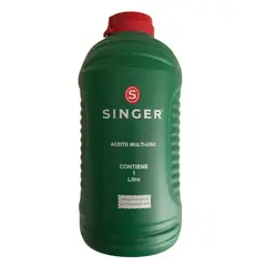 SINGER - Aceite máquina de coser Industrial 1 litro