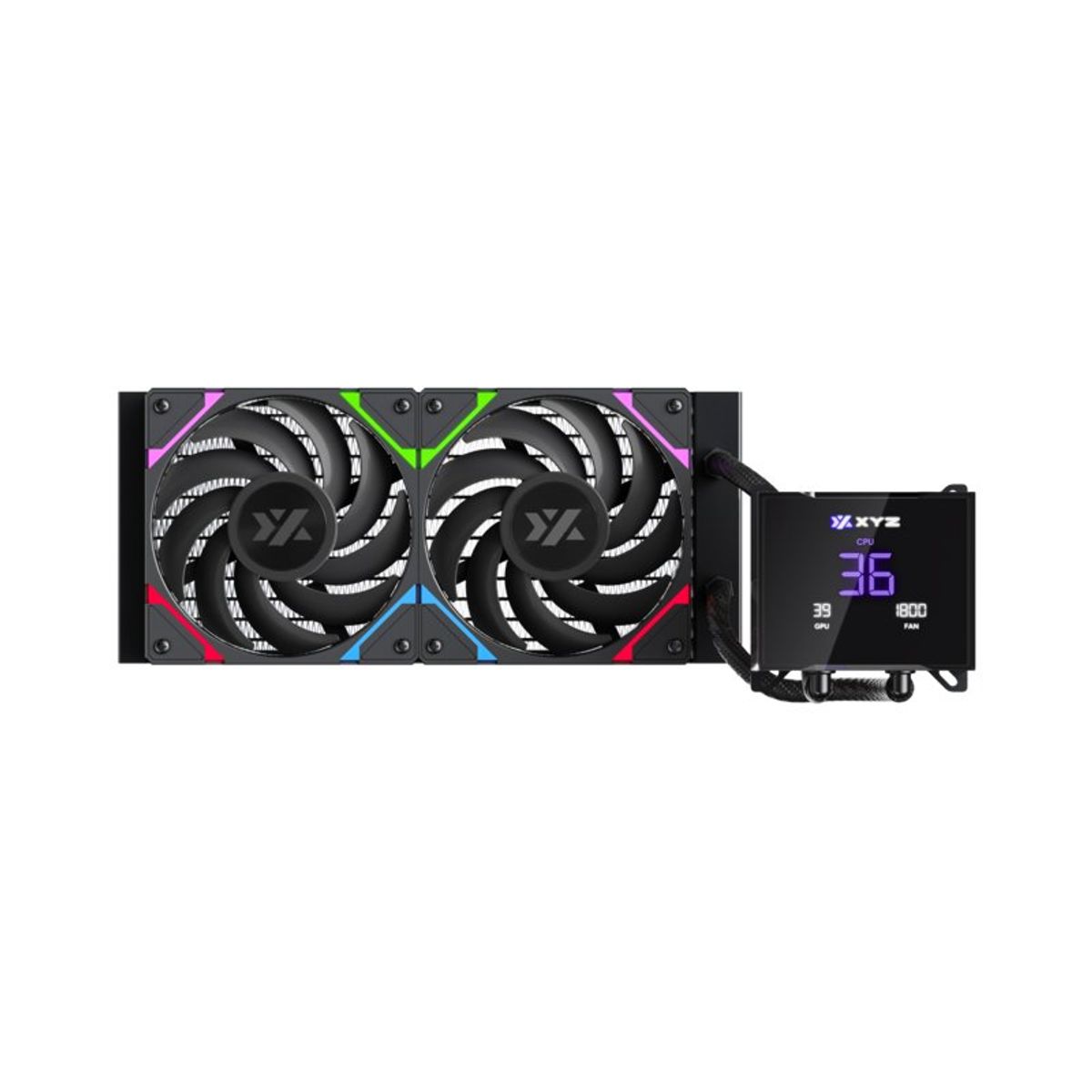 GENERICO - Refrigeración Líquida XYZ HYDROTEMP 240 LCD 35 IntelAMD