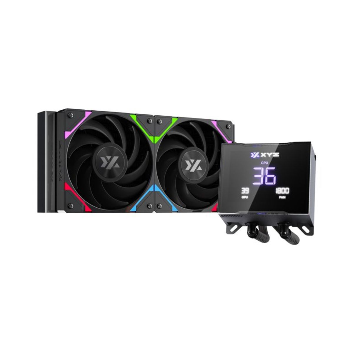 GENERICO - Refrigeración Líquida XYZ HYDROTEMP 240 LCD 35 IntelAMD