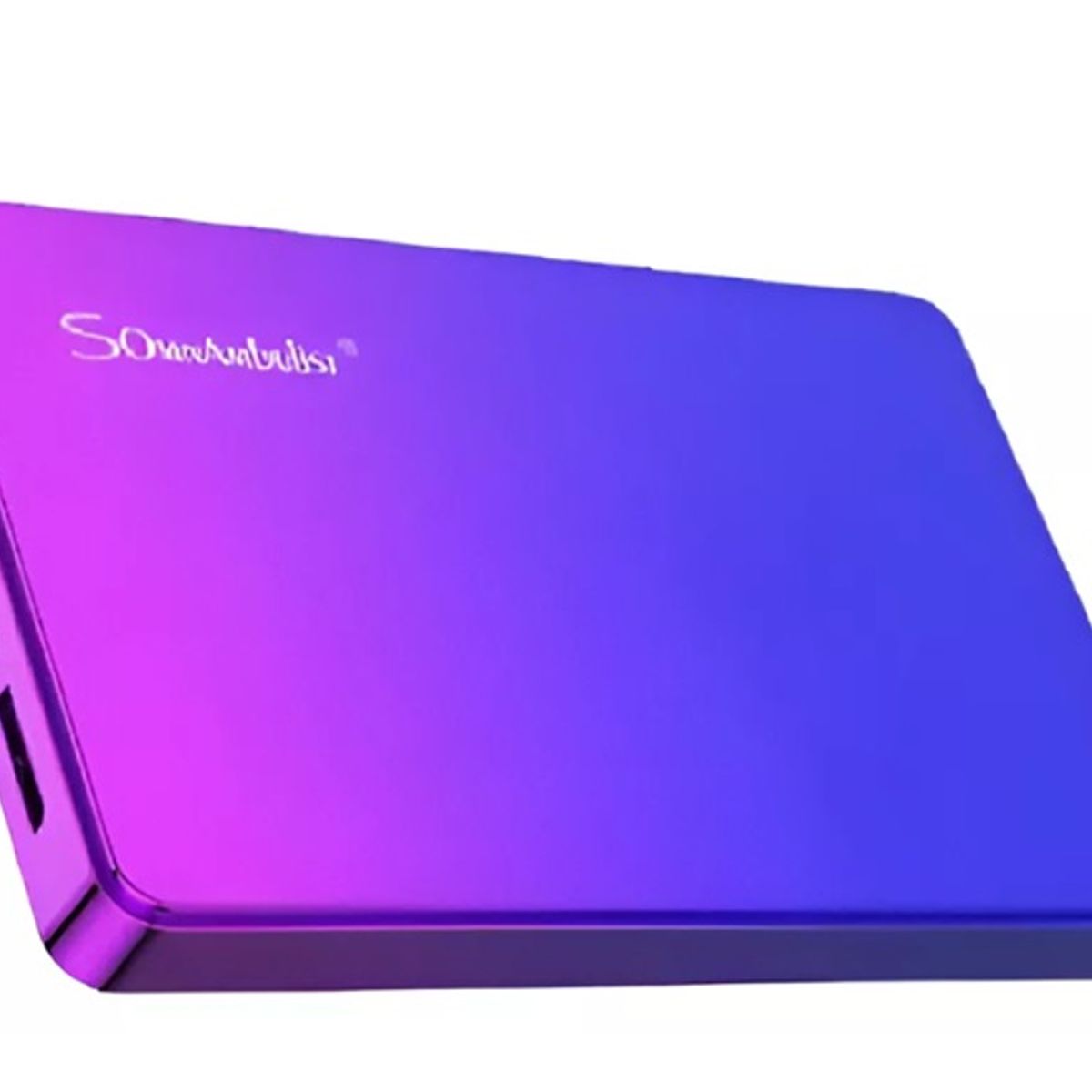 GENERICO - Disco Duro Externo Portatil HDD Solido Sonambulist 500GB Color Morado