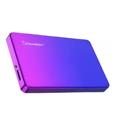 GENERICO - Disco Duro Externo Portatil HDD Solido Sonambulist 500GB Color Morado
