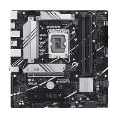 ASUS - Placa Madre PRIME B760M-A-CSM LGA 1700 DDR5, mATX, Aura Sync